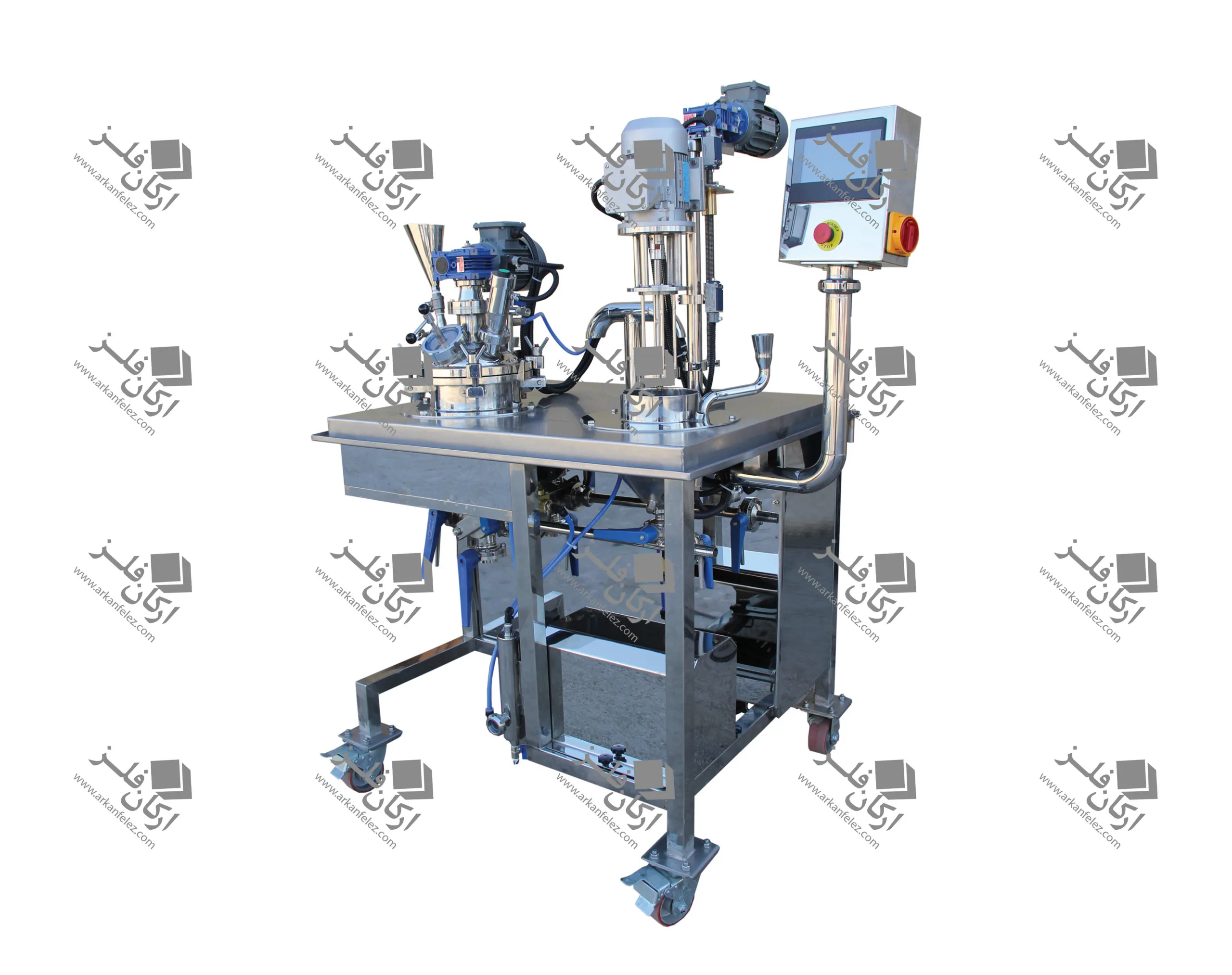 Laboratory Vacuum Homogenizer Mixer