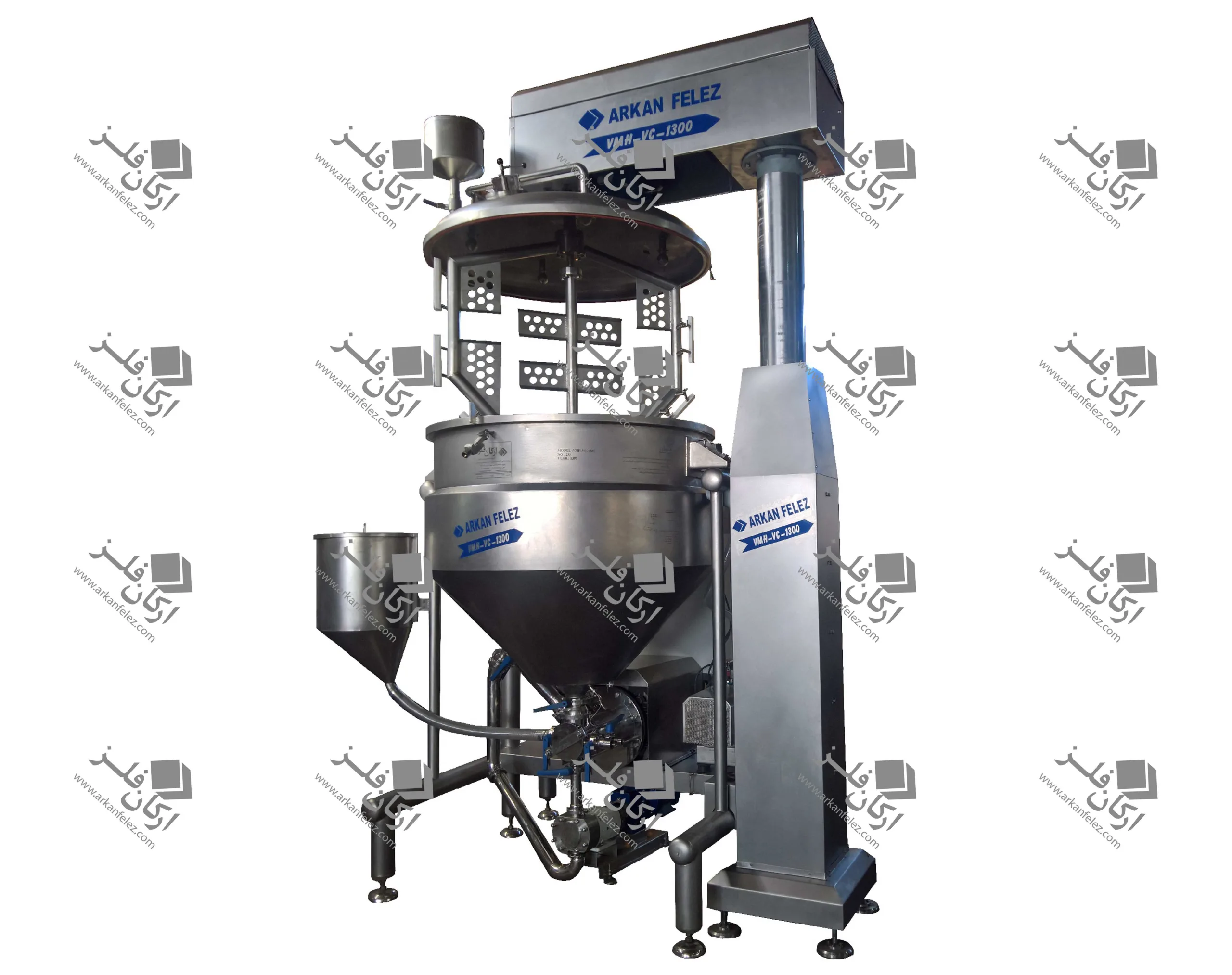 Hair Dye Vacuum Homogenizer Mixer