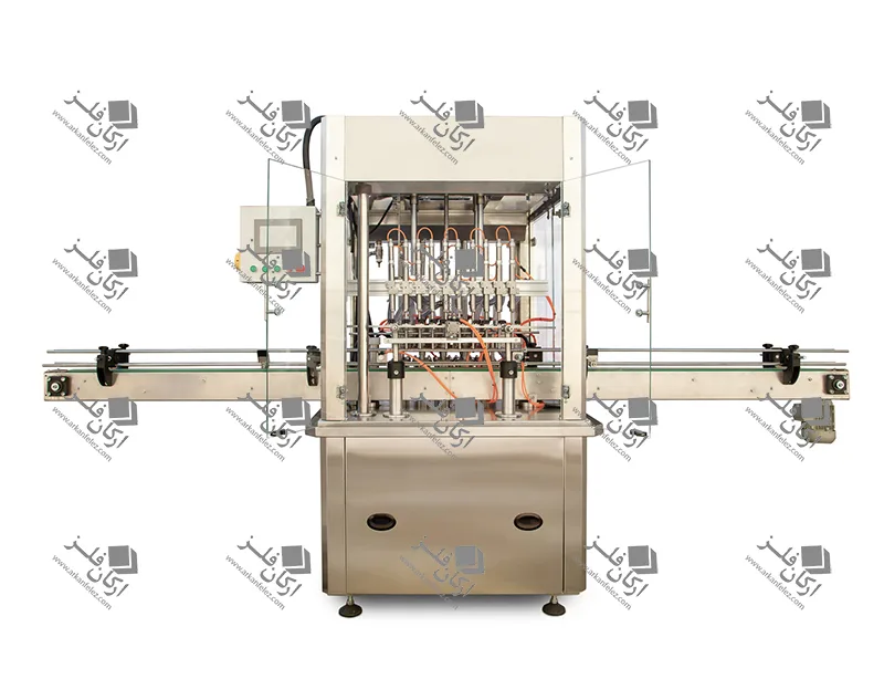 10-Nozzle Linear Filling Machine