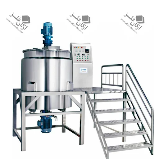 Homogenizer mixer with frame