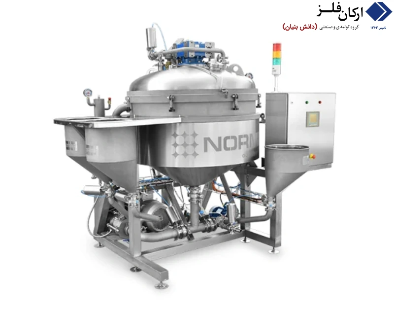 میکسر هموژنایزر تحت خلاء 