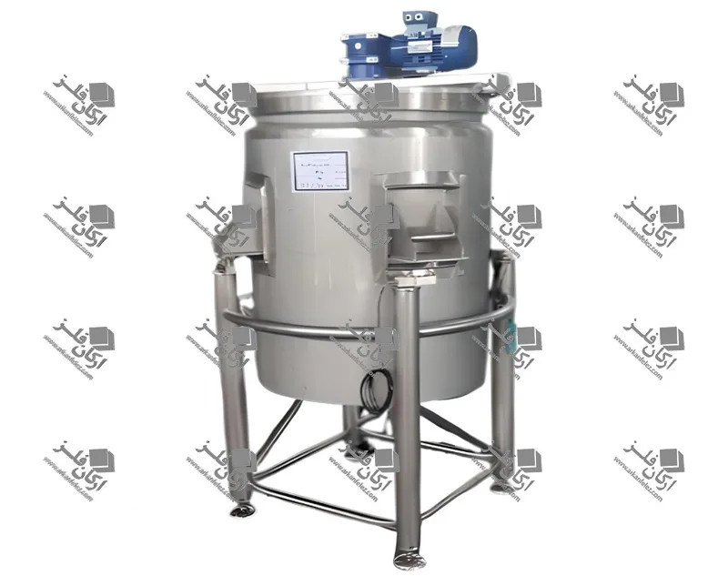 میکسر هموژنایزر تحت خلاء محصولات شیمیایی 